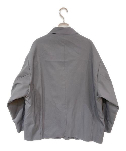 emmi atelier（エミアトリエ）emmi atelier (エミアトリエ) テーラードオーバージャケット グレー サイズ:1の古着・服飾アイテム