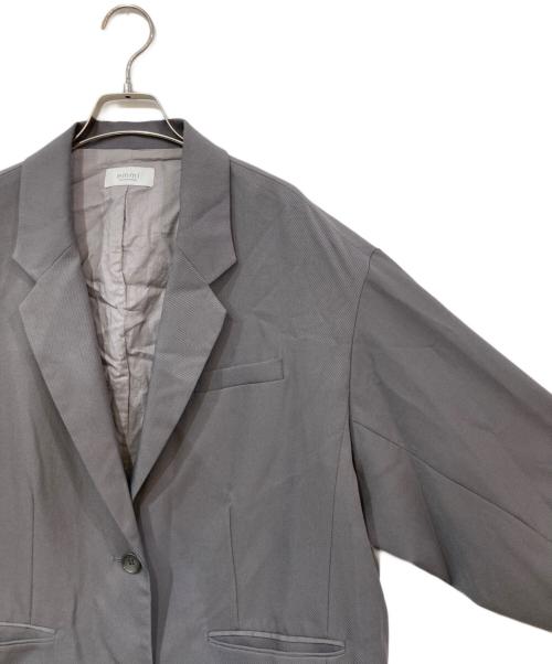 emmi atelier（エミアトリエ）emmi atelier (エミアトリエ) テーラードオーバージャケット グレー サイズ:1の古着・服飾アイテム