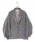 emmi atelier（エミアトリエ）の古着「テーラードオーバージャケット」｜グレー