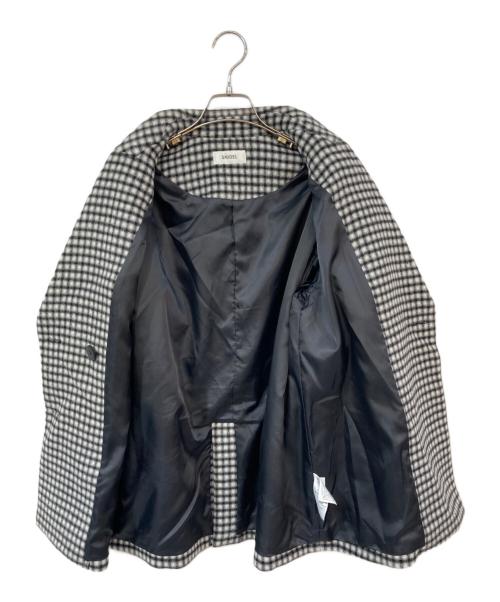 Snidel（スナイデル）Snidel (スナイデル) ウールオーバージャケット グレーの古着・服飾アイテム