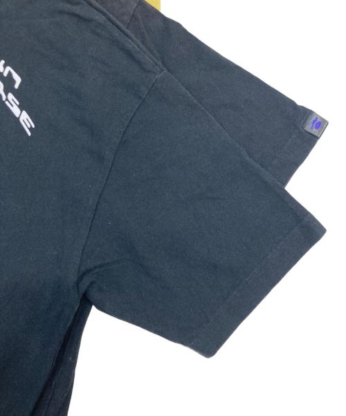 Aape BY A BATHING APE（エーエイプ バイ アベイシングエイプ）Aape BY A BATHING APE (エーエイプ バイ アベイシングエイプ) MOONFACE GRAPHIC PRINTED TEE　ムーンフェイス グラフィック プリンテッド ティー ブラック サイズ:XLの古着・服飾アイテム
