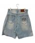 9090 (9090) Studs ハーフパンツ インディゴ サイズ:SIZE L：5000円