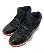 NIKEナイキ）の古着「Air Jordan 11 Retro Bred/エアジョーダン11レトロブレッド」｜ブラック