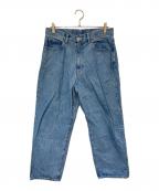 STEVEN ALANスティーブンアラン）の古着「13.5oz デニム 5ポケット バギー テーパード パンツ」｜インディゴ