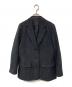 MARGARET HOWELL（マーガレットハウエル）の古着「ウール 3B テーラードジャケット」｜ブラック