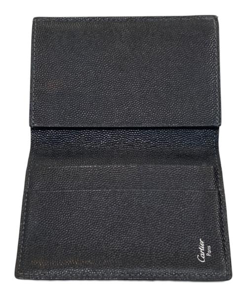 Cartier（カルティエ）Cartier (カルティエ) カードケース ブラックの古着・服飾アイテム