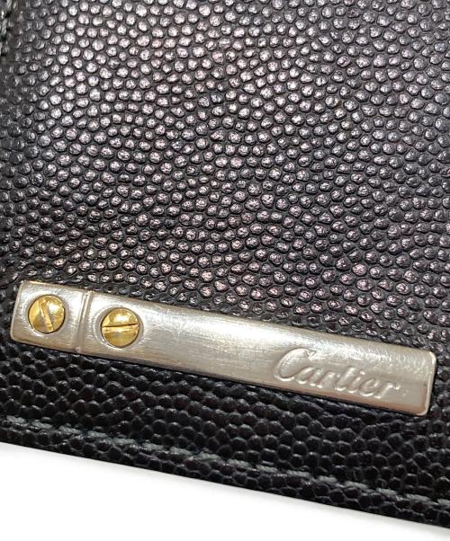 Cartier（カルティエ）Cartier (カルティエ) カードケース ブラックの古着・服飾アイテム