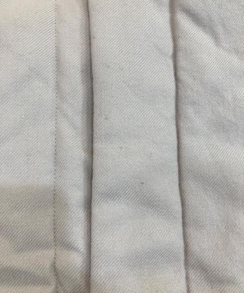 MATSUFUJI（マツフジ）MATSUFUJI (マツフジ) Wool Stripe Quilted Vest ベージュ サイズ:2の古着・服飾アイテム