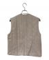 MATSUFUJI (マツフジ) Wool Stripe Quilted Vest ベージュ サイズ:2：8000円