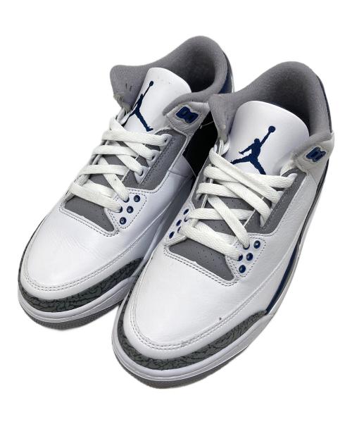 NIKE（ナイキ）NIKE (ナイキ) AIR JORDAN 3 RETRO ホワイト サイズ:26.0cmの古着・服飾アイテム