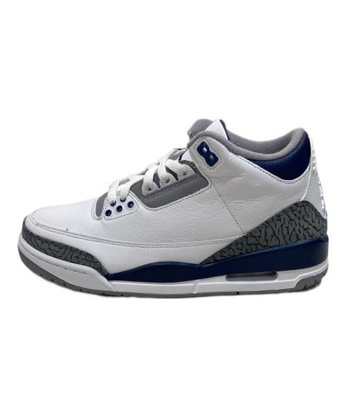 NIKE（ナイキ）NIKE (ナイキ) AIR JORDAN 3 RETRO ホワイト サイズ:26.0cmの古着・服飾アイテム