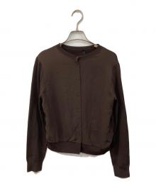 theory（セオリー）の古着「アンサンブルカーディガン」｜ブラウン