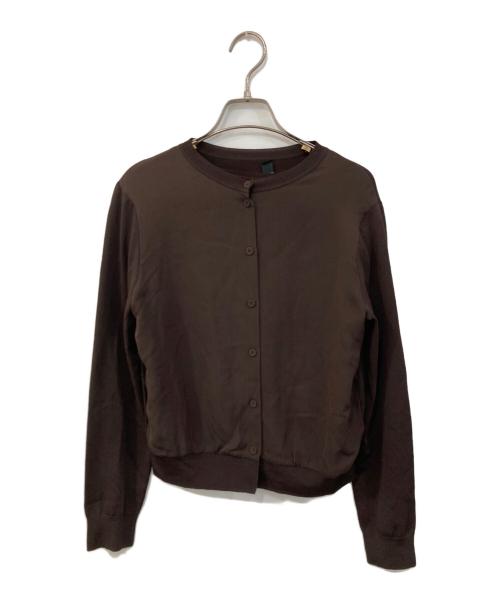 theory（セオリー）theory (セオリー) アンサンブルカーディガン ブラウン サイズ:SIZE Sの古着・服飾アイテム
