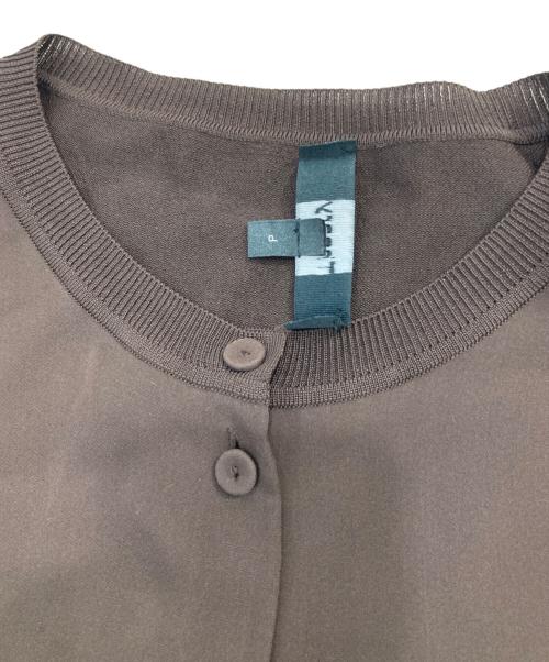 theory（セオリー）theory (セオリー) アンサンブルカーディガン ブラウン サイズ:SIZE Sの古着・服飾アイテム