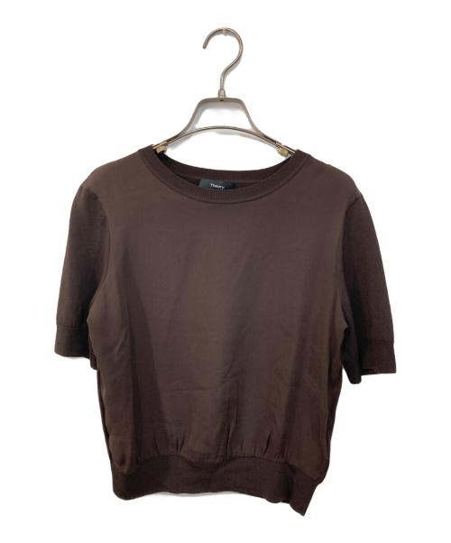 theory（セオリー）theory (セオリー) アンサンブルカーディガン ブラウン サイズ:SIZE Sの古着・服飾アイテム