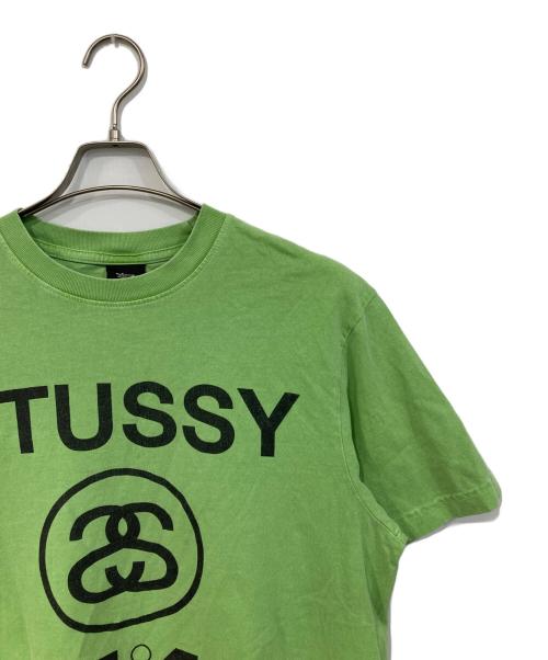 stussy（ステューシー）stussy (ステューシー) N4プリントTシャツ グリーン サイズ:SIZE Mの古着・服飾アイテム