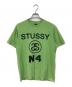 stussy（ステューシー）の古着「N4プリントTシャツ」｜グリーン
