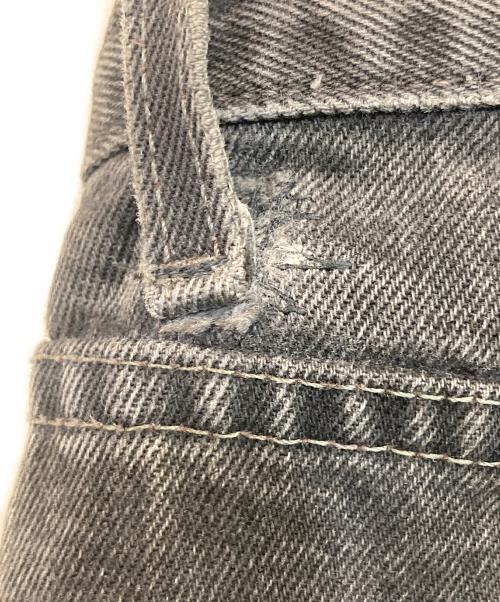 LEVI'S（リーバイス）LEVI'S (リーバイス) 505ペイントブラックデニムパンツ ブラック サイズ:W34の古着・服飾アイテム