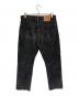 LEVI'S (リーバイス) 505ペイントブラックデニムパンツ ブラック サイズ:W34：10000円