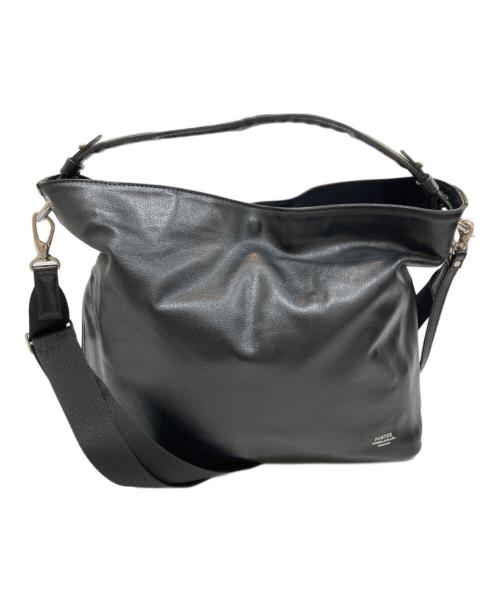 PORTER（ポーター）PORTER (ポーター) LINK2wayショルダーバッグ ブラックの古着・服飾アイテム