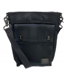 PORTER（ポーター）の古着「TANGO BLACK  SHOULDER BAG(S)」｜ブラック