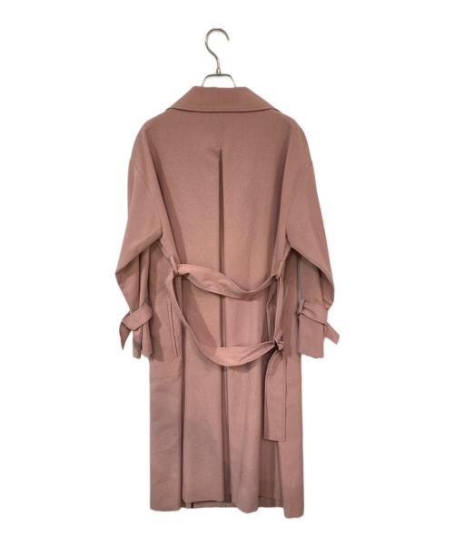 STUDIOUS（ステュディオス）STUDIOUS (ステュディオス) トレンチコート ピンクの古着・服飾アイテム