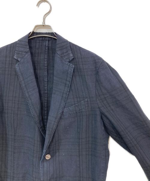 BOGLIOLI（ボリオリ）BOGLIOLI (ボリオリ) コットンリネンテーラードジャケット ネイビー サイズ:54の古着・服飾アイテム