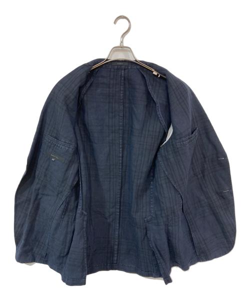 BOGLIOLI（ボリオリ）BOGLIOLI (ボリオリ) コットンリネンテーラードジャケット ネイビー サイズ:54の古着・服飾アイテム