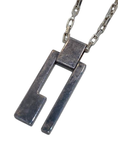 GUCCI（グッチ）GUCCI (グッチ) Gキューブネックレス シルバーの古着・服飾アイテム