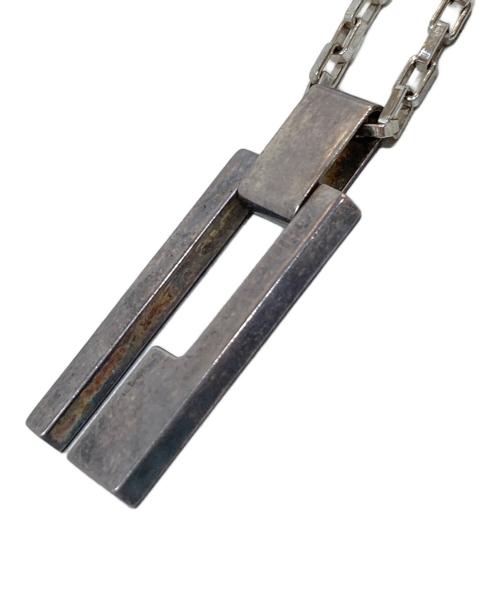 GUCCI（グッチ）GUCCI (グッチ) Gキューブネックレス シルバーの古着・服飾アイテム