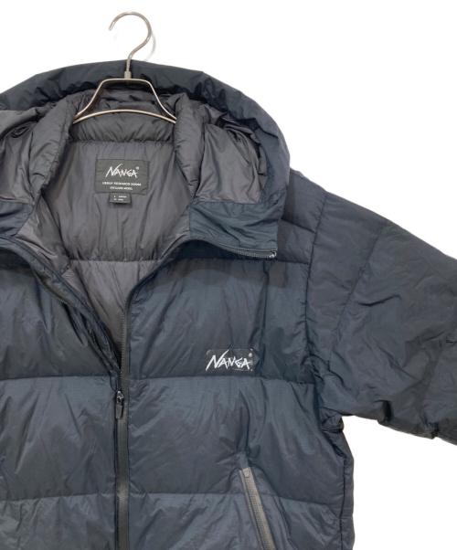 NANGA（ナンガ）NANGA (ナンガ) URBAN RESEARCH (アーバンリサーチ) 別注 AURORA オーロラ ダウンジャケット ブラック サイズ:Lの古着・服飾アイテム