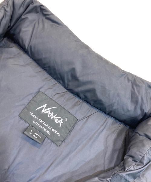 NANGA（ナンガ）NANGA (ナンガ) URBAN RESEARCH (アーバンリサーチ) 別注 AURORA オーロラ ダウンジャケット ブラック サイズ:Lの古着・服飾アイテム