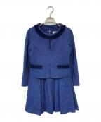 LANVIN en Bleuランバンオンブルー）の古着「ワンピースセットアップ」｜ブルー