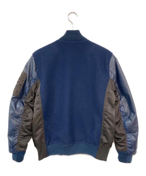 NIKE（ナイキ）NIKE (ナイキ) WHITE SPACE DESTROYER JACKET ネイビー×ブラウン サイズ:Lの古着・服飾アイテム
