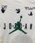 中古・古着 JORDAN (ジョーダン) AS M J OW SS TEE/エーエス エムジェイ オーダブリュー エスエス ティー ホワイト サイズ:SIZE L：6000円