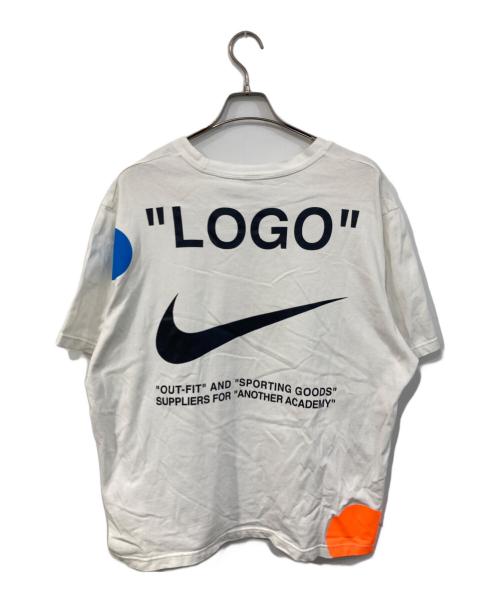 NIKE（ナイキ）NIKE (ナイキ) OFFWHITE (オフホワイト) プリントTシャツ ホワイト サイズ:SIZE Lの古着・服飾アイテム