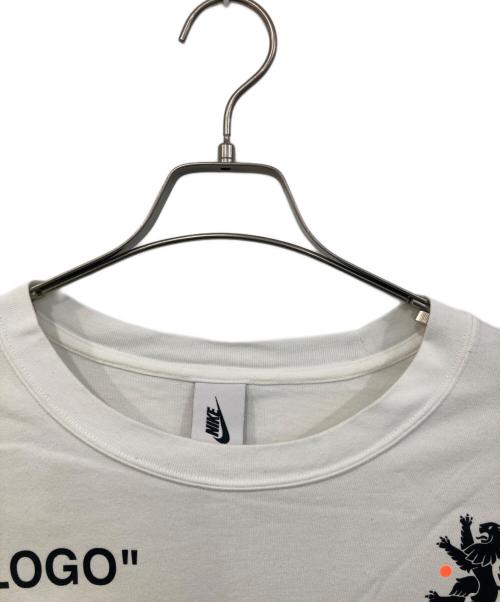 NIKE（ナイキ）NIKE (ナイキ) OFFWHITE (オフホワイト) プリントTシャツ ホワイト サイズ:SIZE Lの古着・服飾アイテム