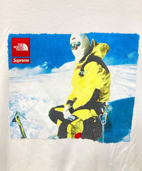SUPREME（シュプリーム）Supreme (シュプリーム) THE NORTH FACE (ザ ノース フェイス) EXPEDITION S/S TEE/エクスペディション ショートスリーブ ティー ホワイト サイズ:SIZE Lの古着・服飾アイテム