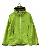 MILLETミレー）の古着「ティフォン 50000 ストレッチ ジャケット」｜黄緑