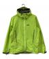 MILLET（ミレー）の古着「ティフォン 50000 ストレッチ ジャケット」｜黄緑