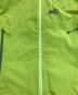 中古・古着 MILLET (ミレー) ティフォン 50000 ストレッチ ジャケット 黄緑 サイズ:XL：11000円