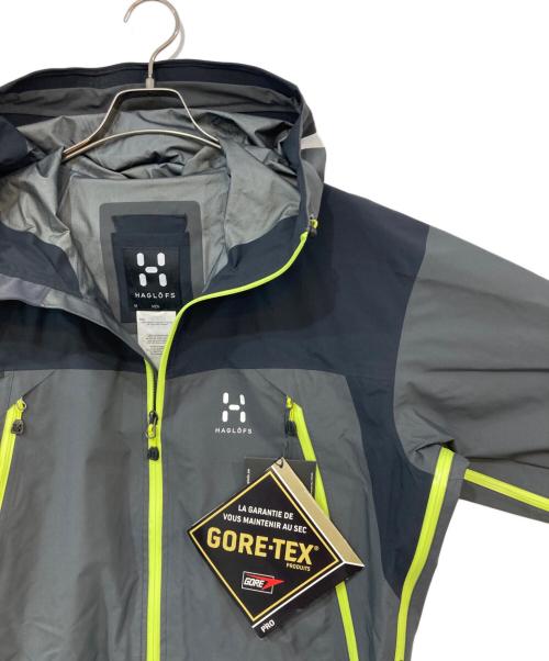 HAGLOFS（ホグロフス）HAGLOFS (ホグロフス) ナイロンジャケット グレー サイズ:Mの古着・服飾アイテム