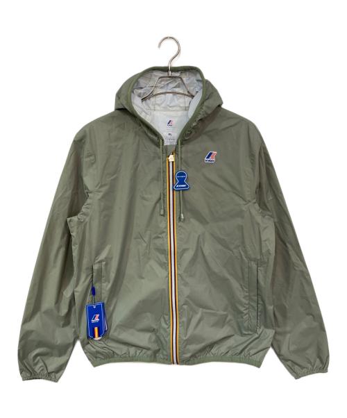 K-WAY（ケイウェイ）K-WAY (ケイウェイ) パッカブルウィンドブレーカー グリーン サイズ:XLの古着・服飾アイテム