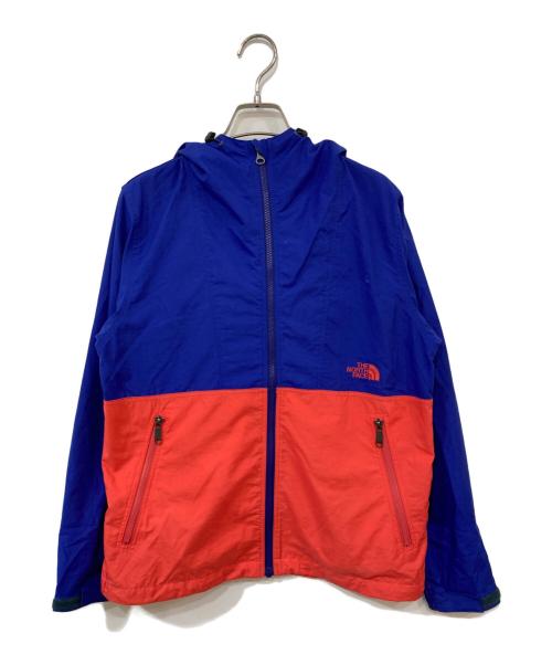 THE NORTH FACE（ザ ノース フェイス）THE NORTH FACE (ザ ノース フェイス) コンパクトジャケット ブルー×レッド サイズ:SIZE Mの古着・服飾アイテム