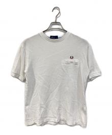 FRED PERRY（フレッドペリー）の古着「カットソー」｜ホワイト