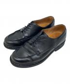 berwickバーウィック）の古着「Uチップシューズ」｜ブラック