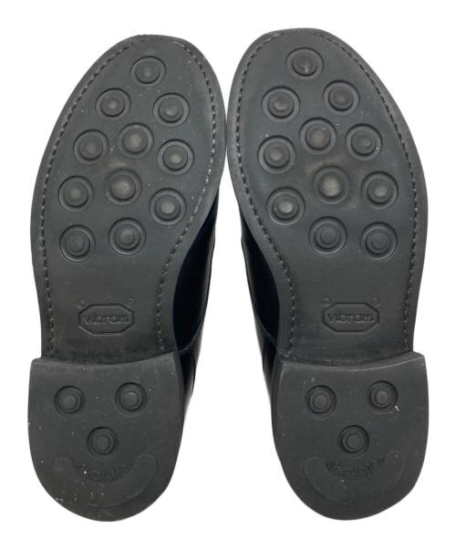 berwick（バーウィック）berwick (バーウィック) Uチップシューズ ブラック サイズ:7の古着・服飾アイテム