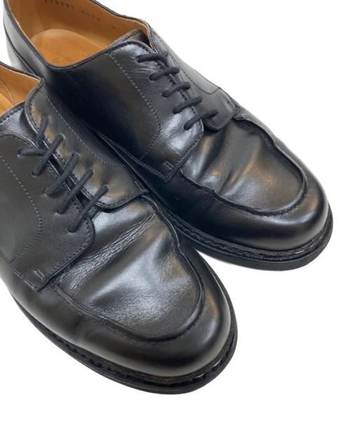 berwick（バーウィック）berwick (バーウィック) Uチップシューズ ブラック サイズ:7の古着・服飾アイテム