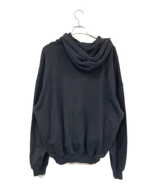 BALENCIAGA（バレンシアガ）BALENCIAGA (バレンシアガ) BBロゴプリントプルオーバーパーカー ブラック サイズ:SIZE Sの古着・服飾アイテム