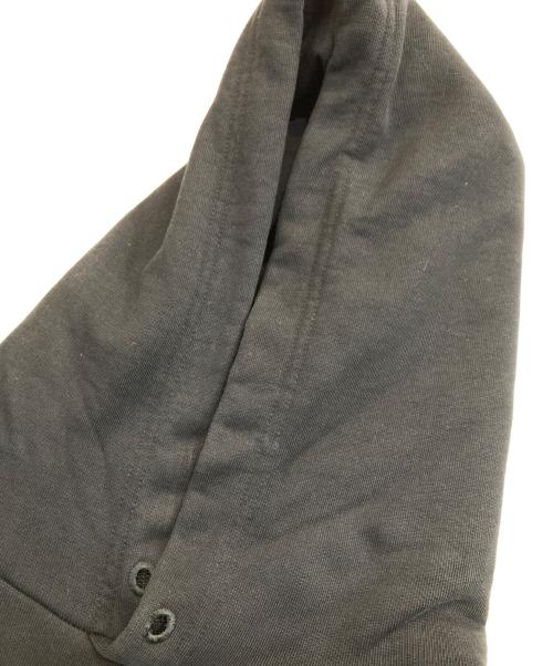 BALENCIAGA（バレンシアガ）BALENCIAGA (バレンシアガ) バックロゴプリント プルオーバーパーカー ブラック サイズ:Lの古着・服飾アイテム